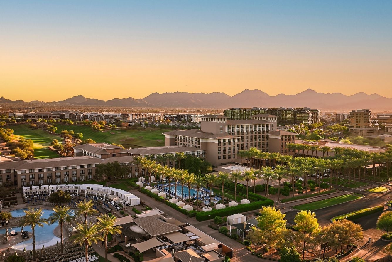 Westin Kierland Resort & Spa - Scottsdale, AZ aerial shot